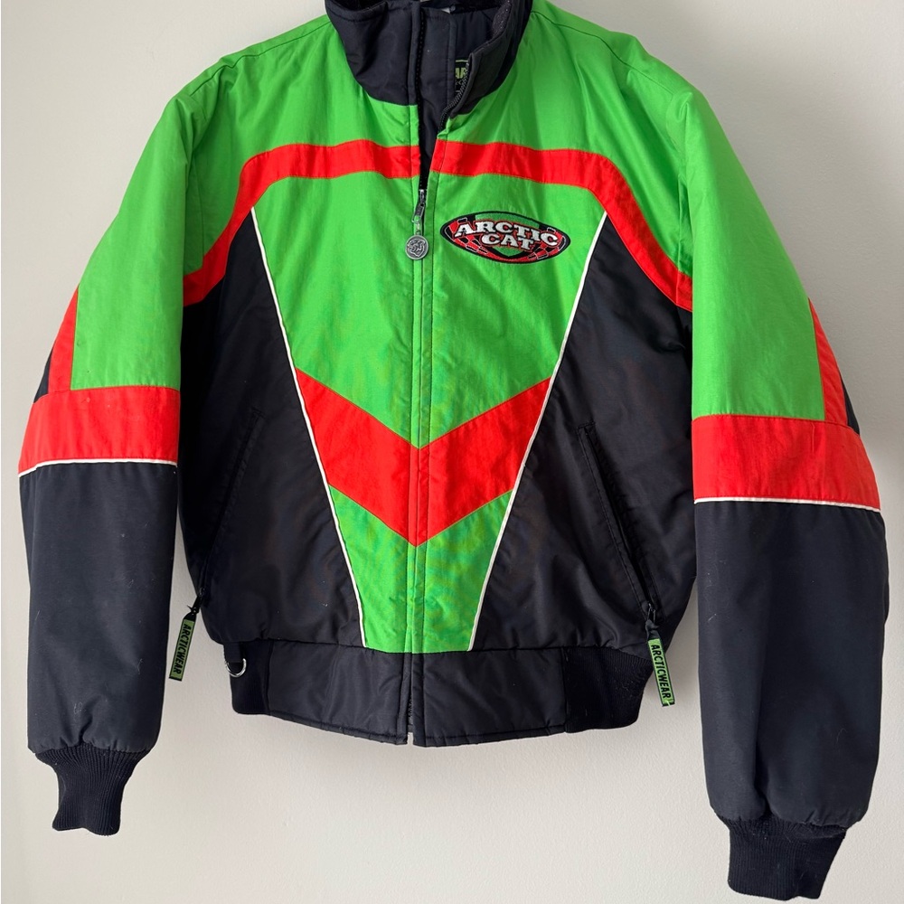 Men’s Arctic Cat Snowmobile Jacket / Coat Size Small